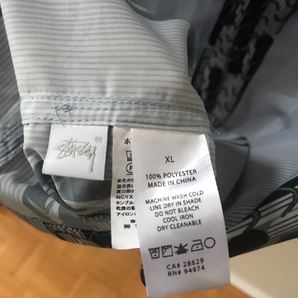 STUSSY POLO SHIRT NEW WITHOUT TAG SIZE US XL - Picture 3 of 8